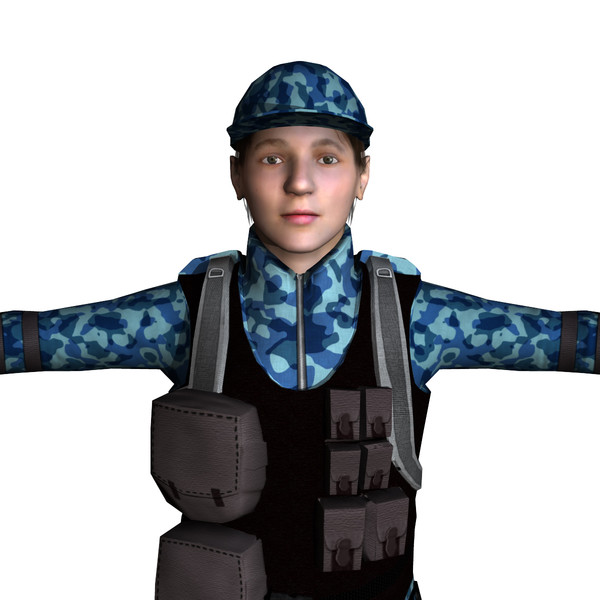 swat female 01 ma - Swat Female 01 by ignisfatuus